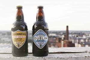 GUINNESS DUBLIN PORTER AND WEST INDIES PORTER 2