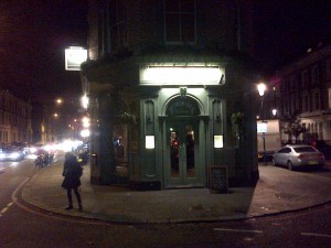 The unprepossessing Finborough Arms